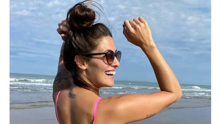 Ivana Nadal subió una foto con la camiseta del Millonario y aseguró: "Que lindo es ser de River"