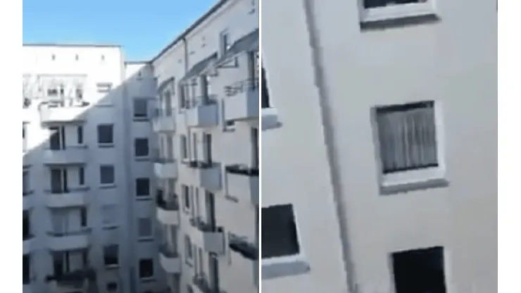 Un alemán quiso imitar a los italianos y los vecinos le pidieron que se calle o llamaban a la policía