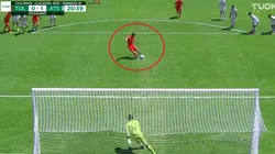 Leonardo Fernández igualó con suspenso tras fallar un penal