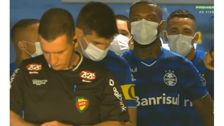 Gremio salió a jugar bajo protesta su partido por el Campeonato Gaucho