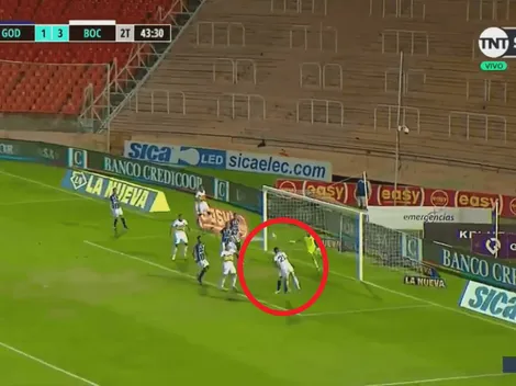 El mejor momento de Campuzano en Boca: marcó su primer gol en Argentina