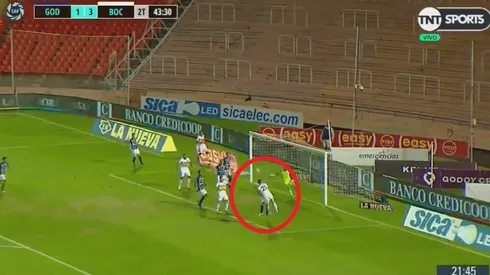 El mejor momento de Campuzano en Boca: marcó su primer gol en Argentina