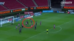 Aquí una de las polémicas de la jornada.