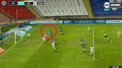 Usted no aprende: a Godoy Cruz le entraron por la misma zona y marcó Salvio