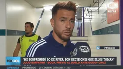 Buffarini desmintió que Ponzio haya llamado a Boca para suspender la fecha