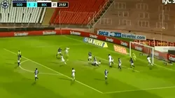 No pasaba nada hasta que Izquierdoz sacudió y puso el 3-1 de Boca