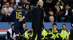 ¿Relación rota? En España afirman que James y Zidane viven una crisis