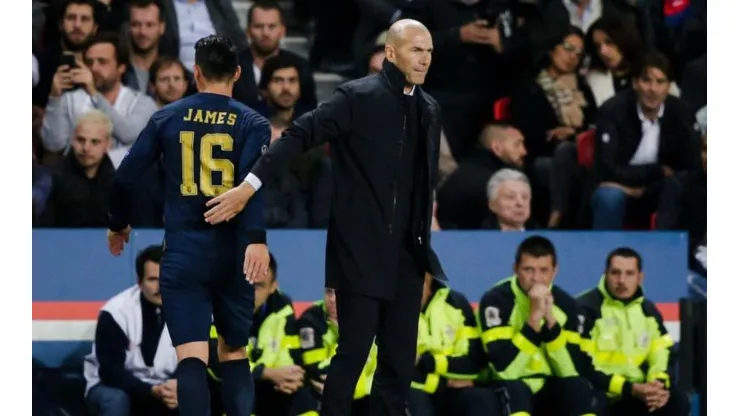 ¿Relación rota? En España afirman que James y Zidane viven una crisis