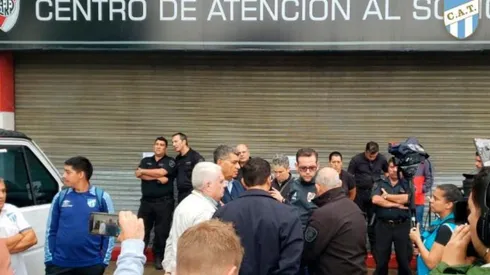 Superliga le labró un acta a River por no dejar ingresar al árbitro