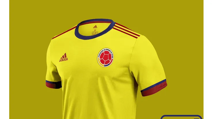 El posible nuevo diseño de la camiseta de la Selección Colombia.