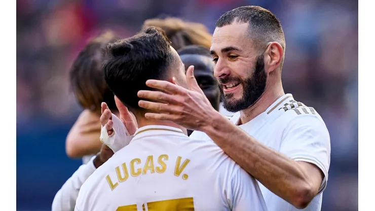 Foto de Benzema con Vazquez.