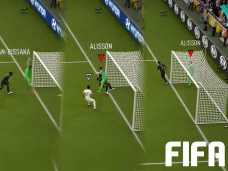 ¡¿Qué hicieron?! Arquero y defensor se chocan y regalan un gol insólito en el FIFA 20