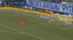 Driussi metió una corrida desde su área y marcó un golazo para Zenit