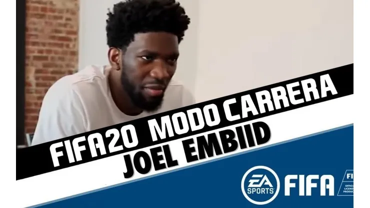 Joel Embiid y un pedido a EA Sports... ¡Para que arreglen el Modo Carrera del FIFA 20!
