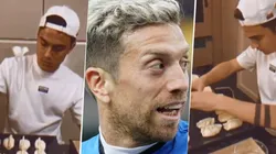 Dybala hizo empanadas con Oriana Sabatini y Papu Gómez no se resistió