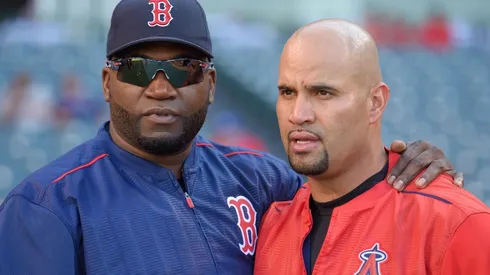 David Ortiz y Albert Pujols, dos de los mejores jugadores dominicanos en la MLB.