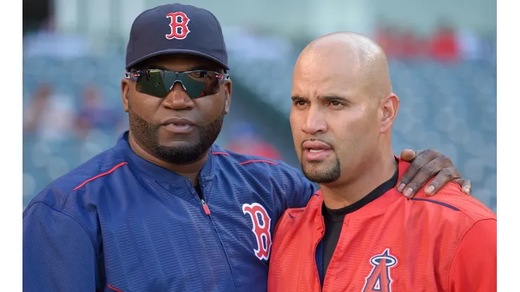 David Ortiz y Albert Pujols, dos de los mejores jugadores dominicanos en la MLB.