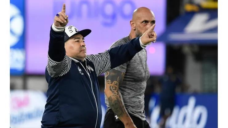 Diego Maradona y un mensaje muy convincente.