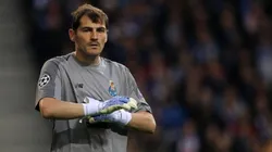 Iker Casillas durante su estadía en Porto.