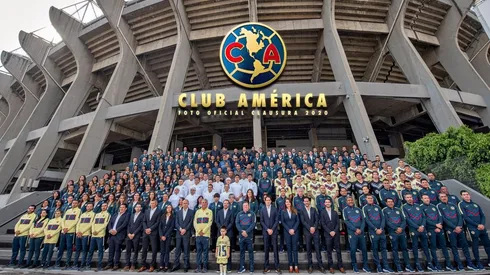 El enorme gesto del América con Nicolás Castillo en la foto institucional del Clausura 2020