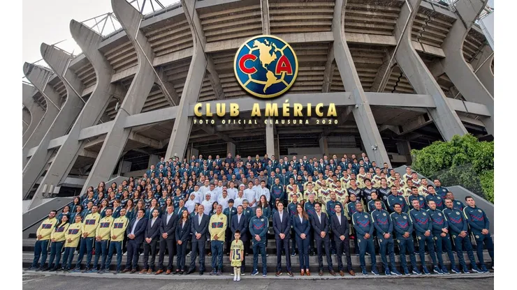 El enorme gesto del América con Nicolás Castillo en la foto institucional del Clausura 2020