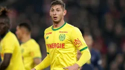 Emiliano Sala con la camiseta de Nantes.