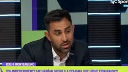 Montenegro dejó ver que Independiente le rompió el corazón