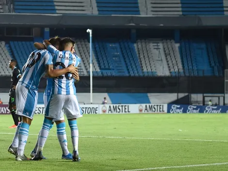 Ganó Racing: Reniero hizo estallar el grito imaginario del Cilindro