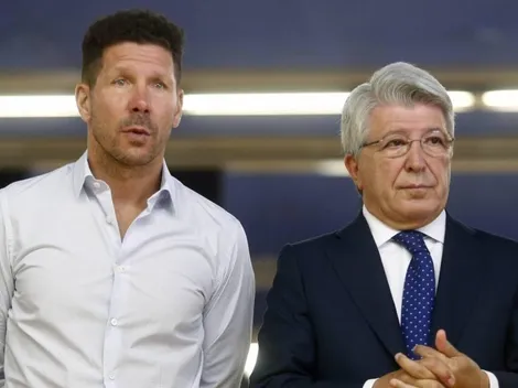 El presidente de Atlético Madrid: "Tenemos al mejor entrenador del mundo"