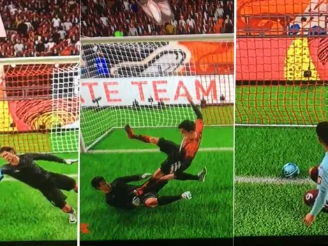Su arquero y defensor no se pusieron de acuerdo y su rival terminó festejando en el FIFA 20