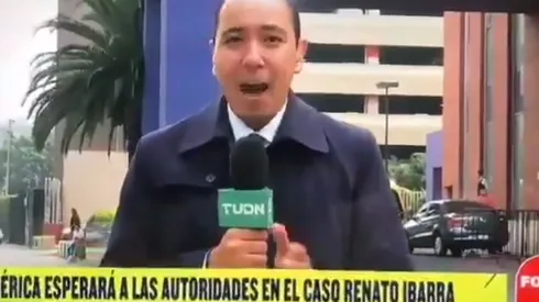Tremendo oso del reportero.