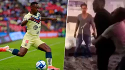 Se filtró el video de la agresión de Renato Ibarra a su esposa.