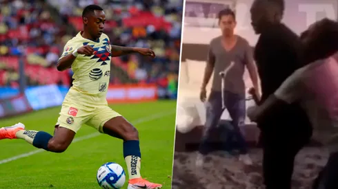 Se filtró el video de la agresión de Renato Ibarra a su esposa.