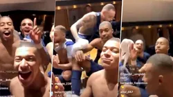 Video: Mbappé y PSG escuchando a Pablito Lescano tras ganar por Champions