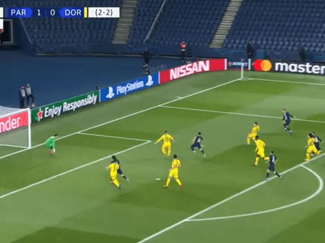 PSG cerró el primer tiempo de la mejor manera: Bernat puso el 2-0