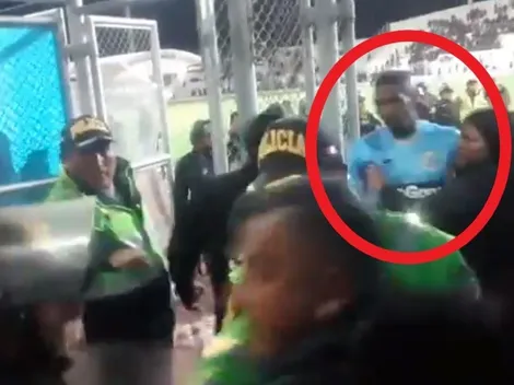 Video: Johan Arango casi se va a los golpes con Asistente en la liga de Perú