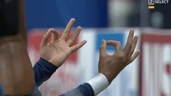 Neymar celebró como Haaland ¡en la cara de Haaland!