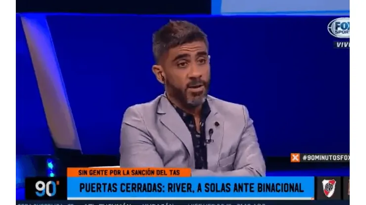 Bulos no dudó en que Gallardo dejó de confiar en un referente de River