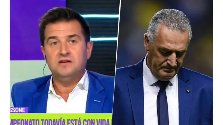 Balassone le negó a Alfaro cualquier mérito por el título de Boca