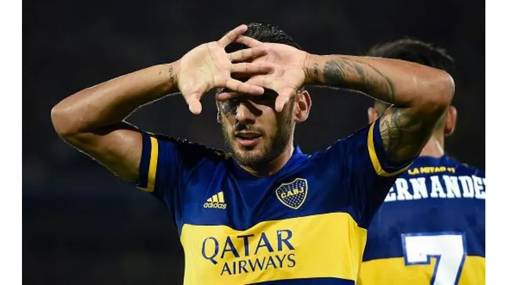 Foto de Eduardo Salvio, jugador de Boca.