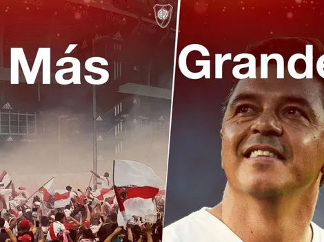 El tuit de River antes de jugar por Libertadores