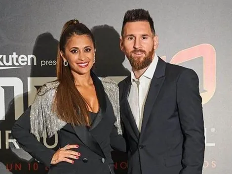 Hermosos: Antonela Roccuzzo metió foto con Messi y le puso un filtro a él