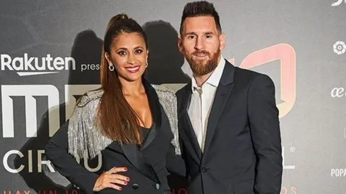 Hermosos: Antonela Roccuzzo metió foto con Messi y le puso un filtro a él