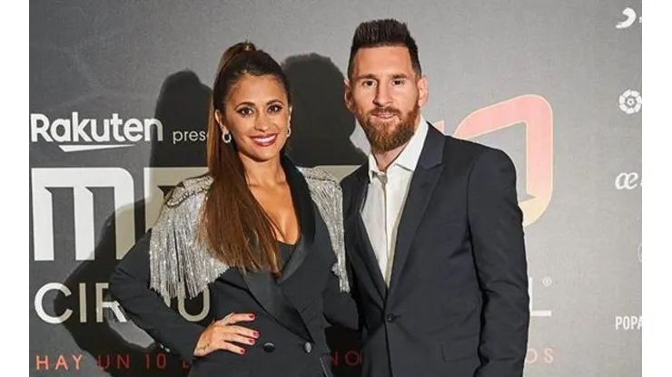Hermosos: Antonela Roccuzzo metió foto con Messi y le puso un filtro a él