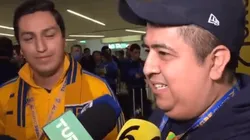 El aficionado de Rayados que viaja a apoyar a Tigres en la Concachampions