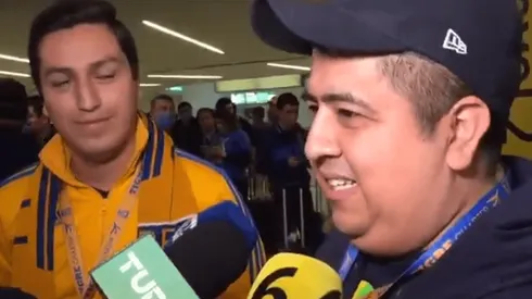 El aficionado de Rayados que viaja a apoyar a Tigres en la Concachampions
