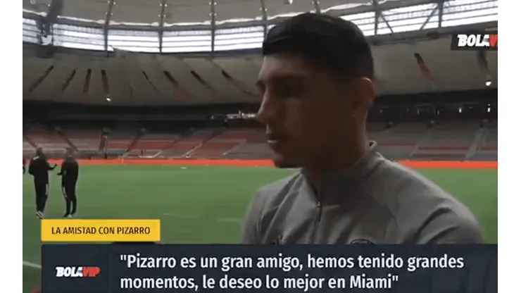 Pulido quisiera rencontrarse con Rodolfo Pizarro en la MLS