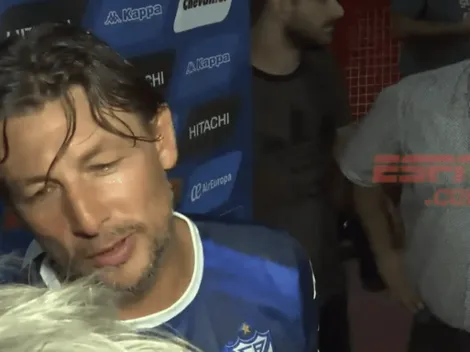 Casi una súplica: el "no seas malo" de Heinze antes de dejar Vélez