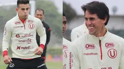 Henry Vaca y Guarderas jugaron juntos en la U en el 2019.