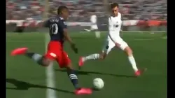 Cristian Penilla en acción.